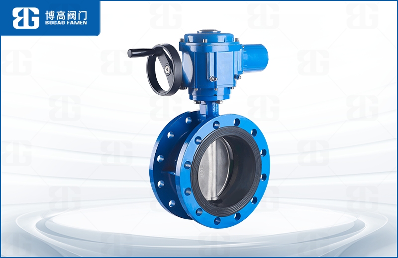 電(dian)動法蘭(lan)中線蝶(die)閥