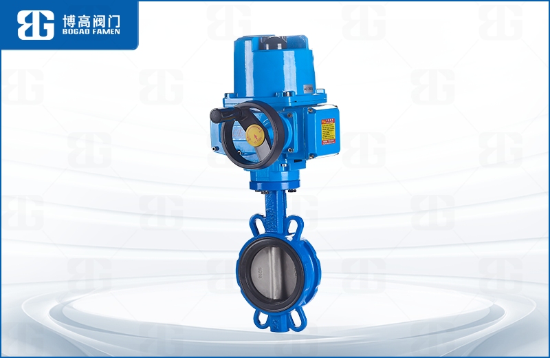 電動(dong)對夾式(shì)中線蝶(die)閥