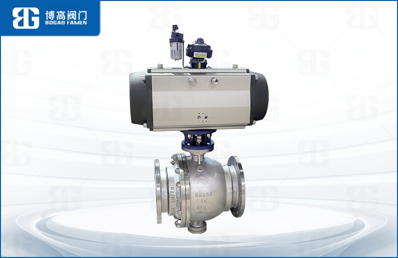 氣動(dong)不鏽鋼固(gù)定式球閥(fa)