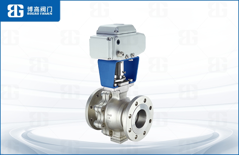 電動O型切(qiē)斷球閥