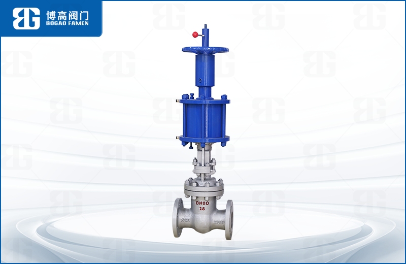 氣(qì)動法蘭(lan)閘閥