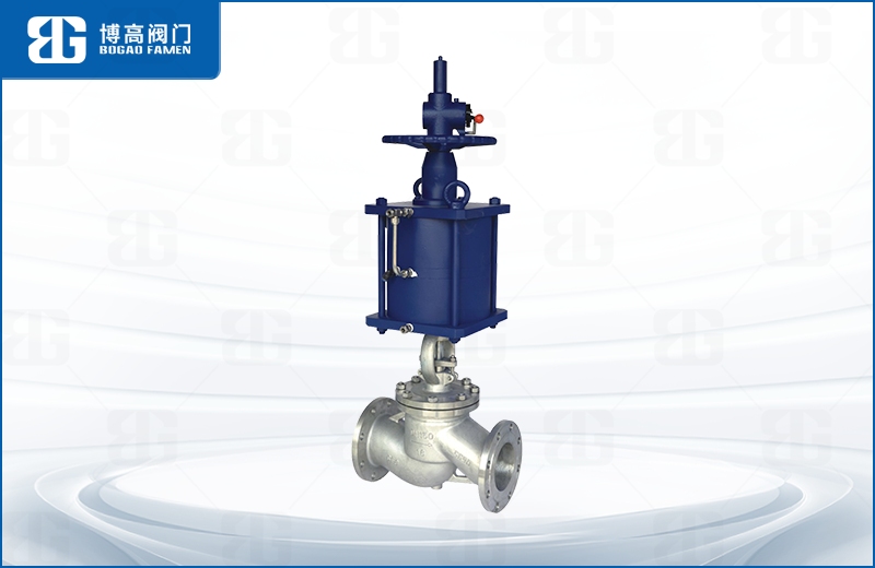 氣動(dong)法蘭截止(zhi)閥