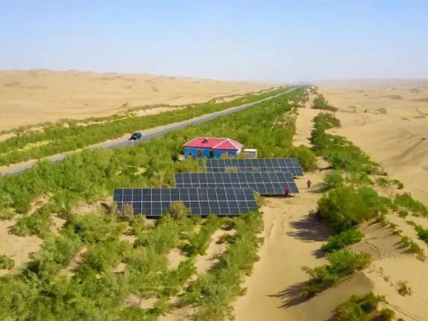 塔裏木油田(tián)綠色“光”景無(wu)限好